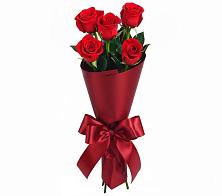 Букет 5 Красных роз Эдлесс Лав #REPLACE_PRED# Красночервонном