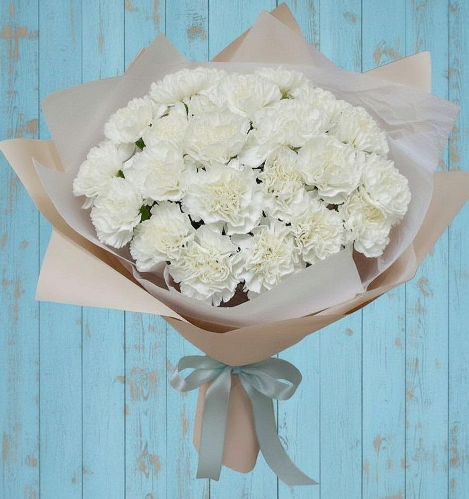 Букет цветов из: Гвоздики в Красночервонном