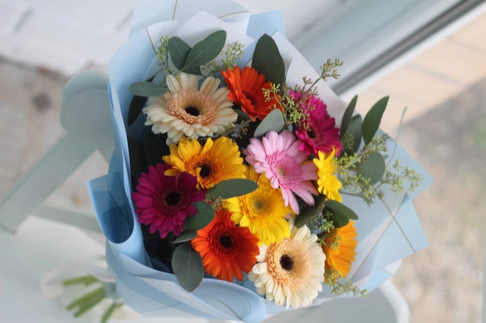 Букет цветов из: Герберы в Красночервонном