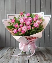 Букет Розовый кустик в Красночервонном