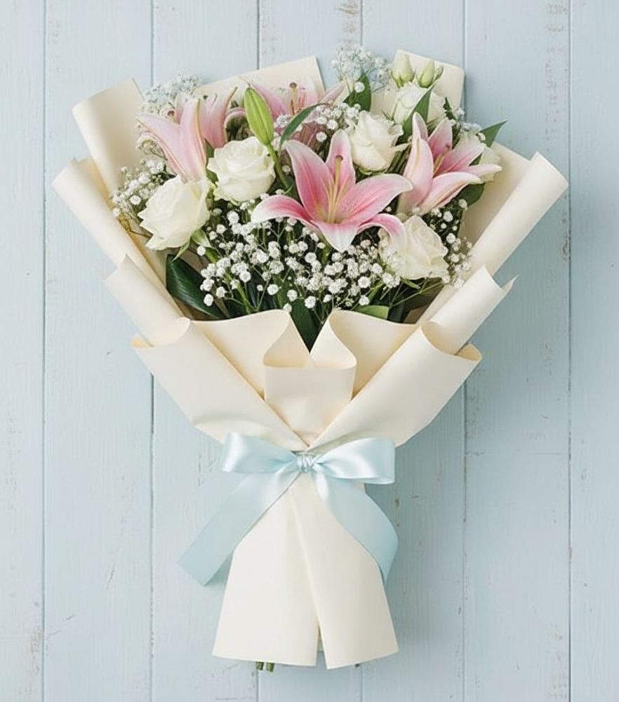 Букет цветов из: Лилии в Красночервонном