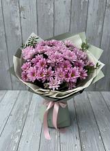 Букет цветов из:  Хризантемы #REPLACE_PRED# Красночервонном