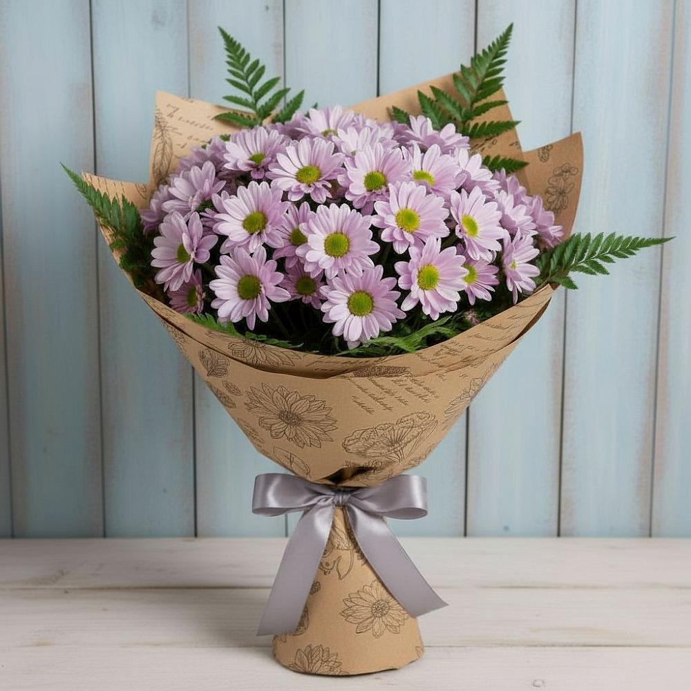 Букет цветов из: Хризантемы в Красночервонном