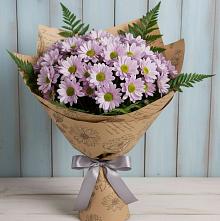 Букет цветов из:  Хризантемы в Красночервонном