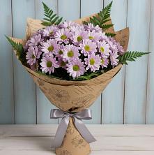 Букет цветов из:  Хризантемы в Красночервонном