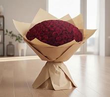 Букет 101 Красная роза в Красночервонном