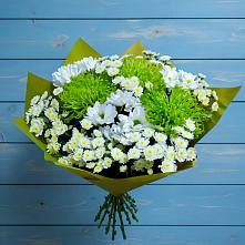 Букет цветов из:  Хризантемы в Красночервонном