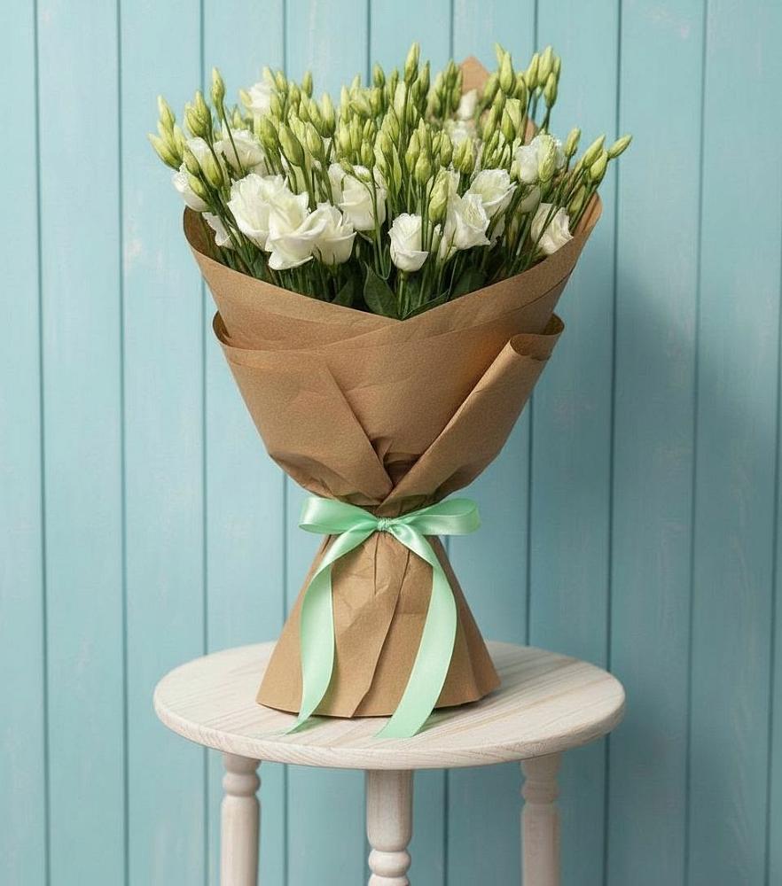 Букет цветов из: Лизиантусы в Красночервонном