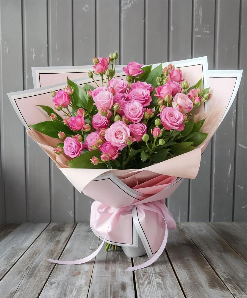 Букет Розовый кустик в Красночервонном