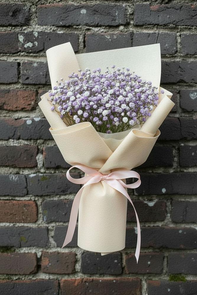 Букет цветов из: Гипсофила в Красночервонном