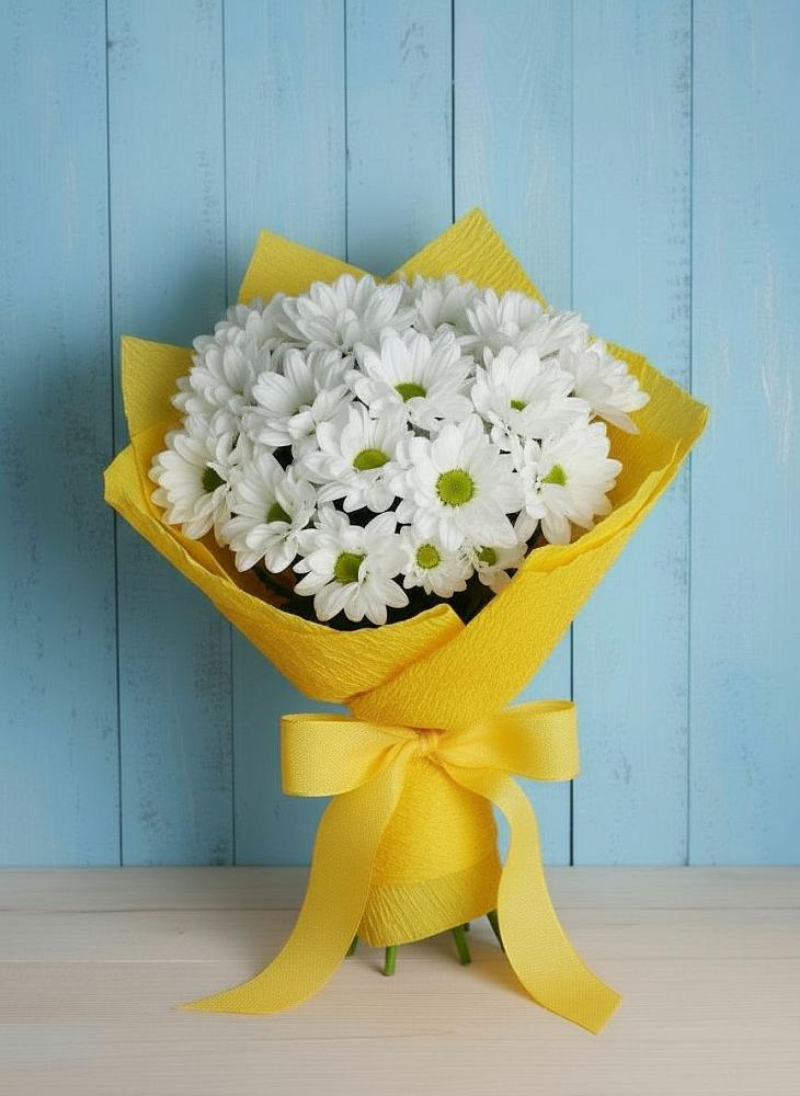 Букет цветов из: Хризантемы в Красночервонном