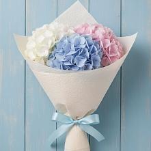 Букет цветов из:  Гортензия #REPLACE_PRED# Красночервонном