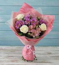 Букет цветов из:  Герберы в Красночервонном