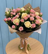 Букет цветов из:  Розы #REPLACE_PRED# Красночервонном