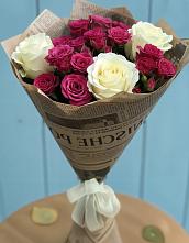 Букет цветов из:  Розы в Красночервонном