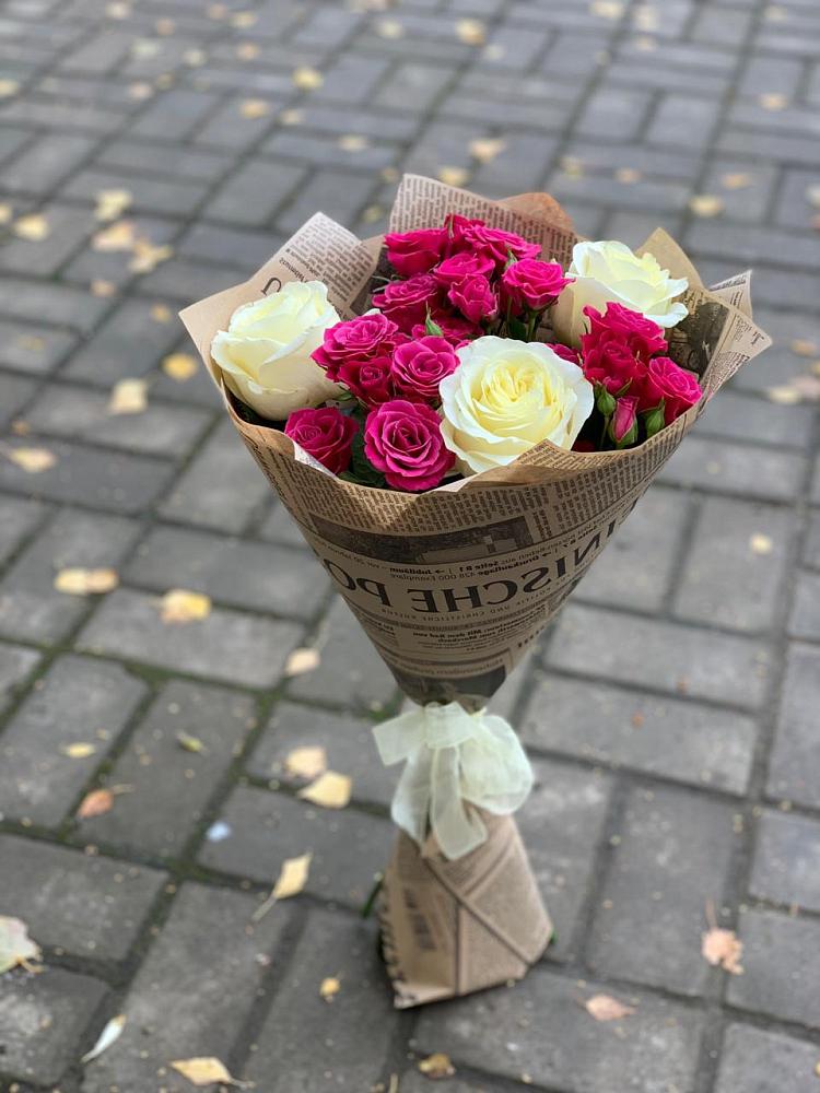 Букет цветов из: Розы в Красночервонном