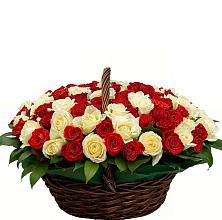 Премиум букет из: Розы #REPLACE_PRED# Красночервонном