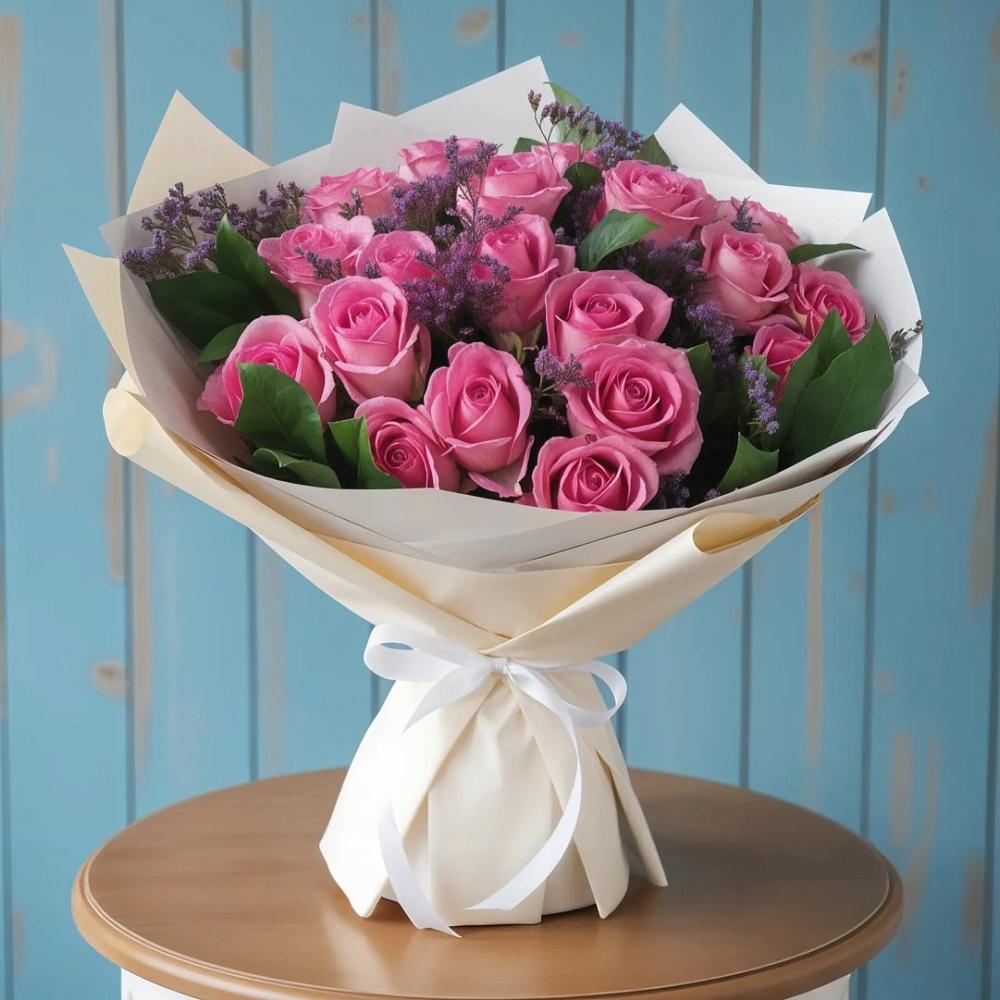 Букет цветов из: Розы в Красночервонном