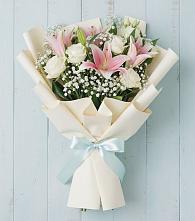 Букет цветов из:  Лилии в Красночервонном