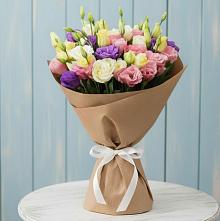 Букет цветов из:  Лизиантусы в Красночервонном